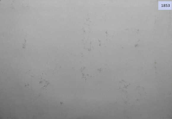 Трошин Николай Степанович. Эскиз декорации кабинета на авансцене с креслом-каталкой на подиуме 